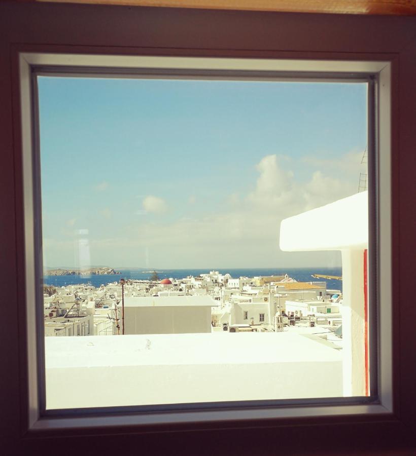 Bright & Relaxing Loft With Attic Room In The Heart Of Mykonos City Mykonos Town エクステリア 写真